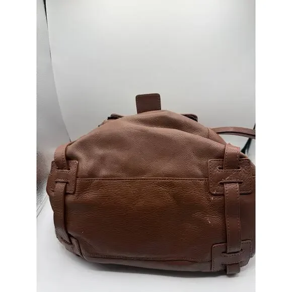 NWT Kooba Jonnie Leather Shopper Tote - Brown- Minor Flaws - Picture 8 of 14